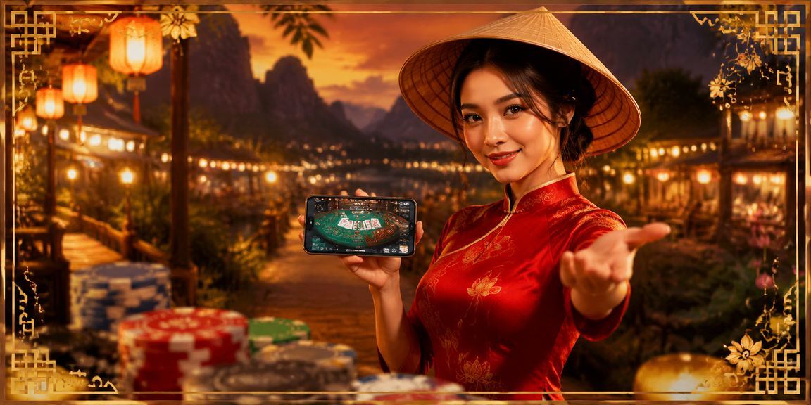 Chợ đêm Ninh Bình gợi cảnh người dùng đọc dữ liệu trận đấu trên di động